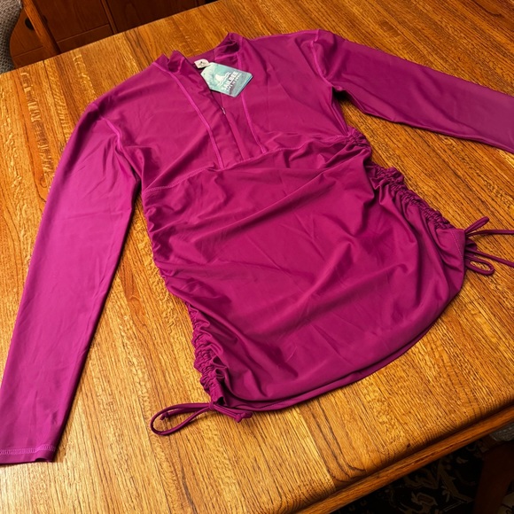 Rashguard magenta long-sleeved top in size 2XL by Sailbee - Picture 2 of 11